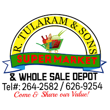 R Tularam & Sons Supermarket logo